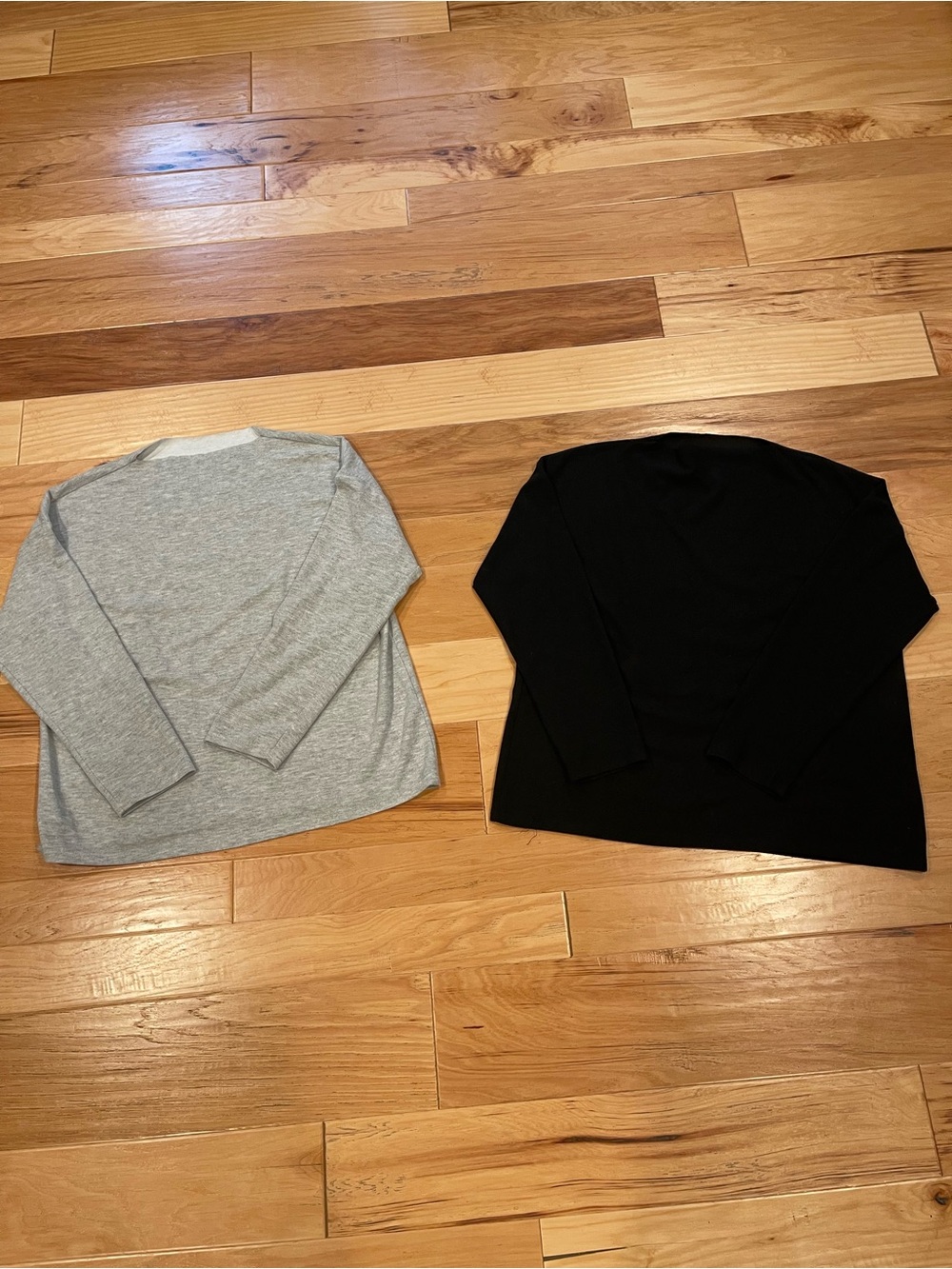 a new day Women's Boatneck Sweaters in Gray and Black Set